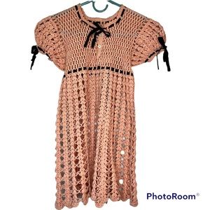 Hand Crocheted Child’s Dress